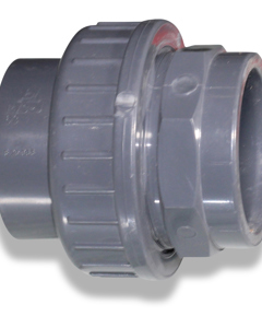 Screw union 63-63 PVC PN16